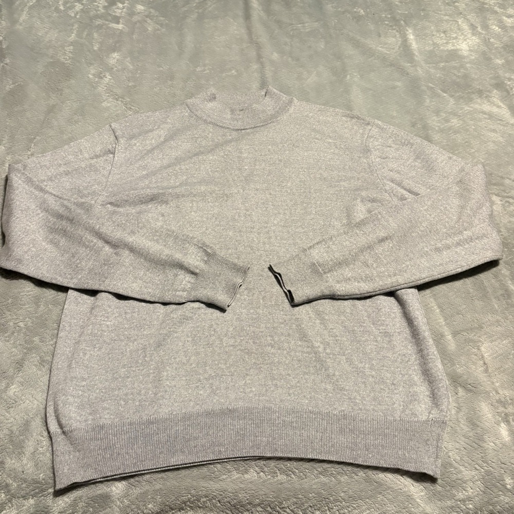 Gionfriddo Men's Crew Neck Sweater Gray Size L
